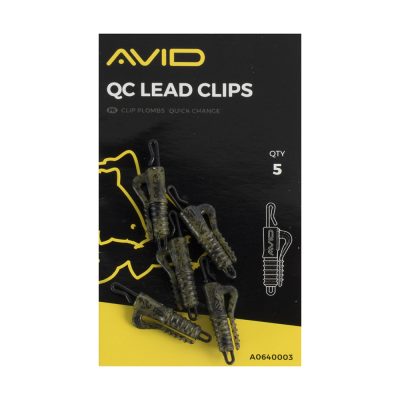 Kit clips si vartej rapid pentru plumb pierdut Avid Qc Lead Clips