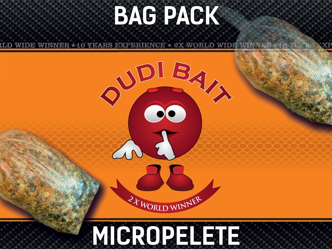 BagMixPeleteDudiBait Bag Pack Dudi Baits Micropellets