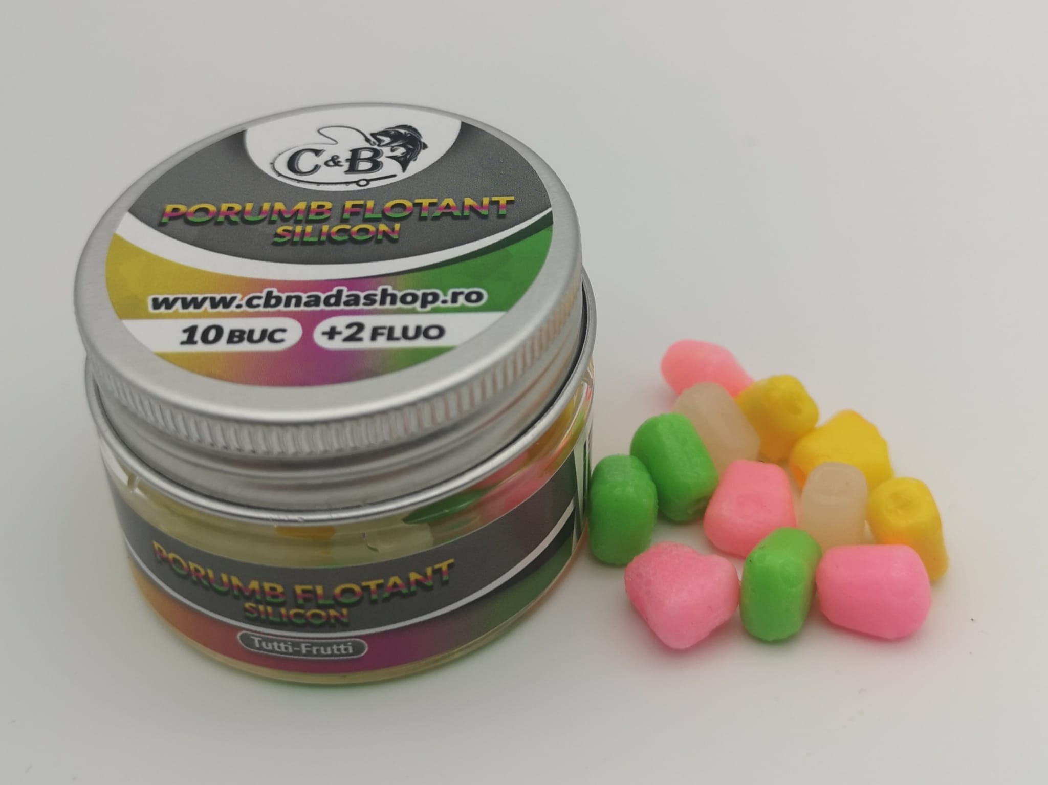 C&B Porumb Flotant Silicon, Tutti-Frutti C&B Porumb Flotant Silicon, Tutti-Frutti