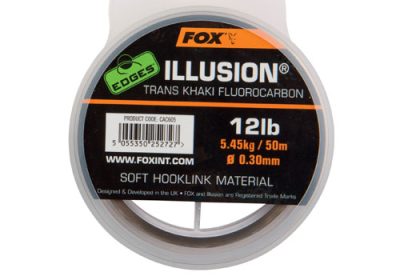 Fluorocarbon Fox Edges Illusion Soft - Trans Khaki