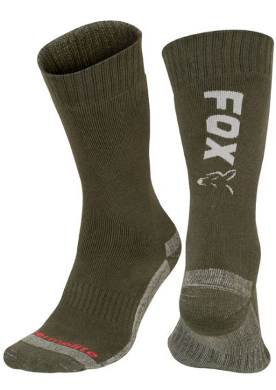 Sosete Fox Green / Silver Thermolite Long Socks