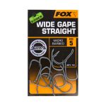 Carlige Fox Edges Wide Gape Straight