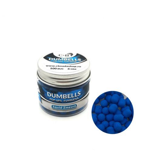 C&B Dumbells Pop-Ups Fumigena, Squid-Zmeura C&B Dumbells Pop-Ups Fumigena, Squid-Zmeura
