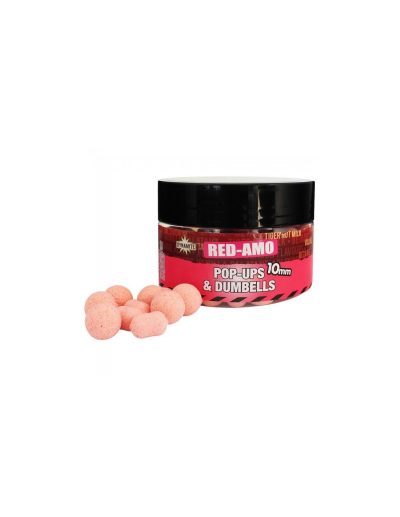 Dynamite Baits Pop Up & Dumbells Red Amo Fluo