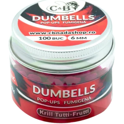 C&B Dumbells Pop-Ups Fumigena, Krill-Tutti-Frutti