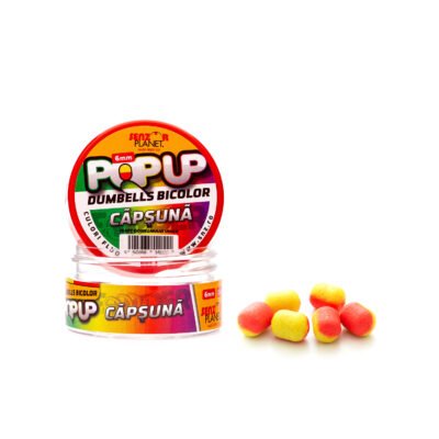 Pop-Up Dumbells Bicolor Capsuna Senzor