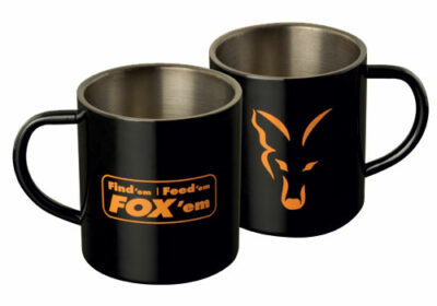 Cana Fox Stainless Black Mug XL