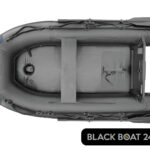 Barca gonflabila Black Boat 240WI