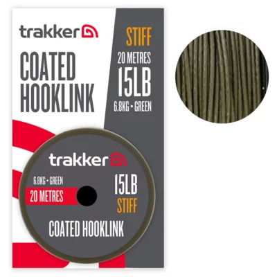Fir Textil Trakker Stiff Coated Hooklink 15lb