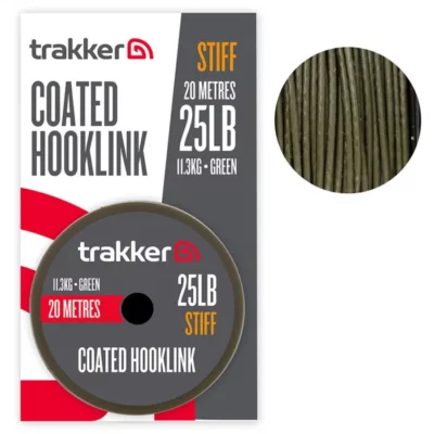 Fir Textil Trakker Stiff Coated Hooklink 25lb
