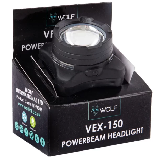 Lanterna cap Wolf VEX 150