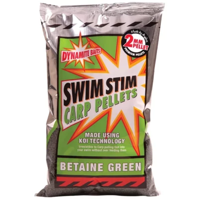 Pelete Dynamite Baits Swim Stim Betain Green, 2mm