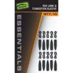 Set agrafa rapida si manson FOX Edges Rig Link and Tungsten Sleeve