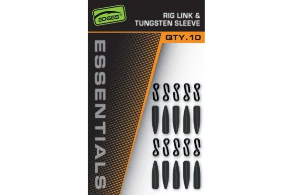 Set agrafa rapida si manson FOX Edges Rig Link and Tungsten Sleeve