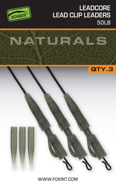 Montura plumb pierdut Fox Naturals Leadcore PG Lead Clip Leaders