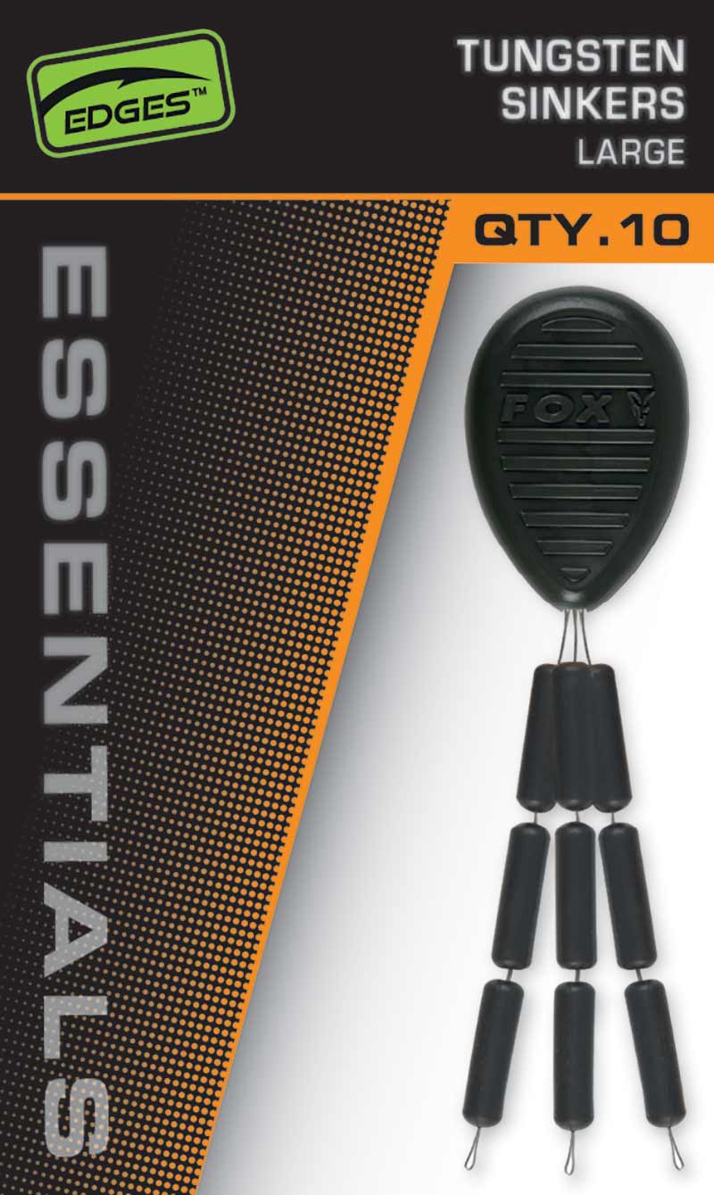 Opritoare tungsten Fox Edges Sinkers, large Opritoare tungsten Fox Edges Sinkers, large