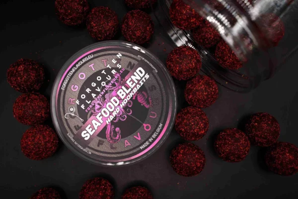 Boilies de carlig Forgotten Flavours Seafood Blend Hard, 28mm